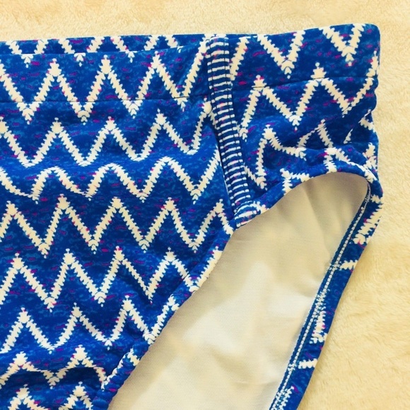Penbrooke PB Sport Blue Bikini Bottom Sz 12 - Picture 4 of 6